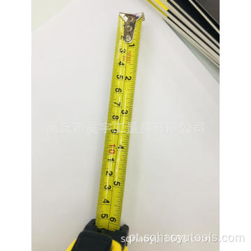 Nova fita métrica de aço revestida de borracha 3M / 5m 7,5m